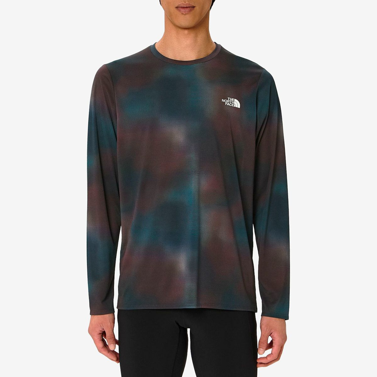 ザ・ノース・フェイスTHENORTHFACEランニングトレーニングウェア長袖TシャツロンTロングスリーブGTDメランジクルーNT12597-GDメンズ男性26SS春夏