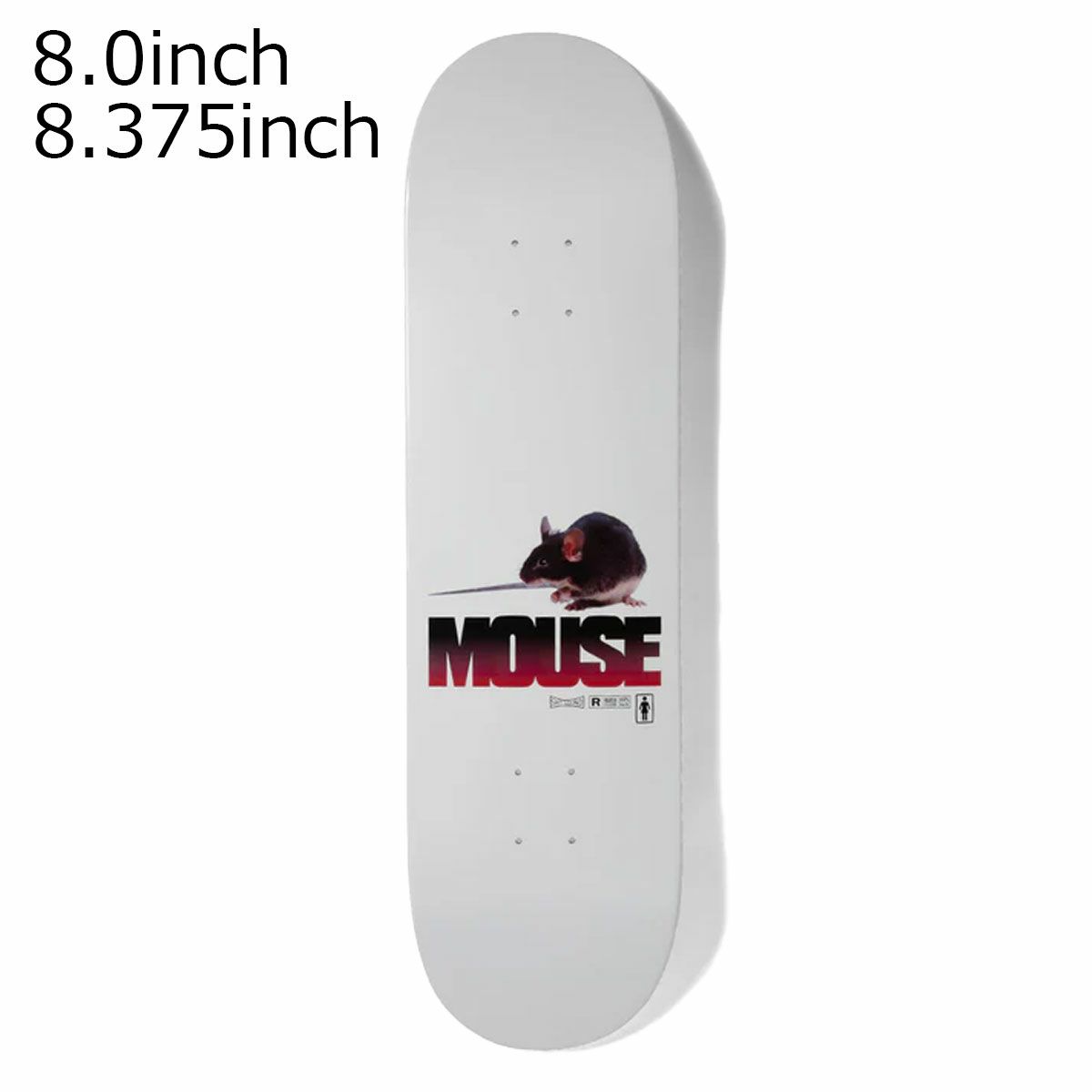 ガールGIRLスケボースケートボードデッキ板MIKECARROLLG4918-2