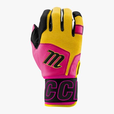 マルッチMARUCCIベースボール野球ソフトボールグローブ手袋マルチブラックスミスバッティンググローブMBG2BKSM-PKYL25HO秋冬