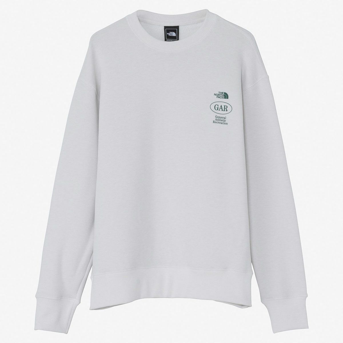 ザ・ノース・フェイスTHENORTHFACEアウトドアカジュアルウェアスウェットトレーナーGARスウェットクルーNT12666-WXメンズレディースユニセックス26SP春夏