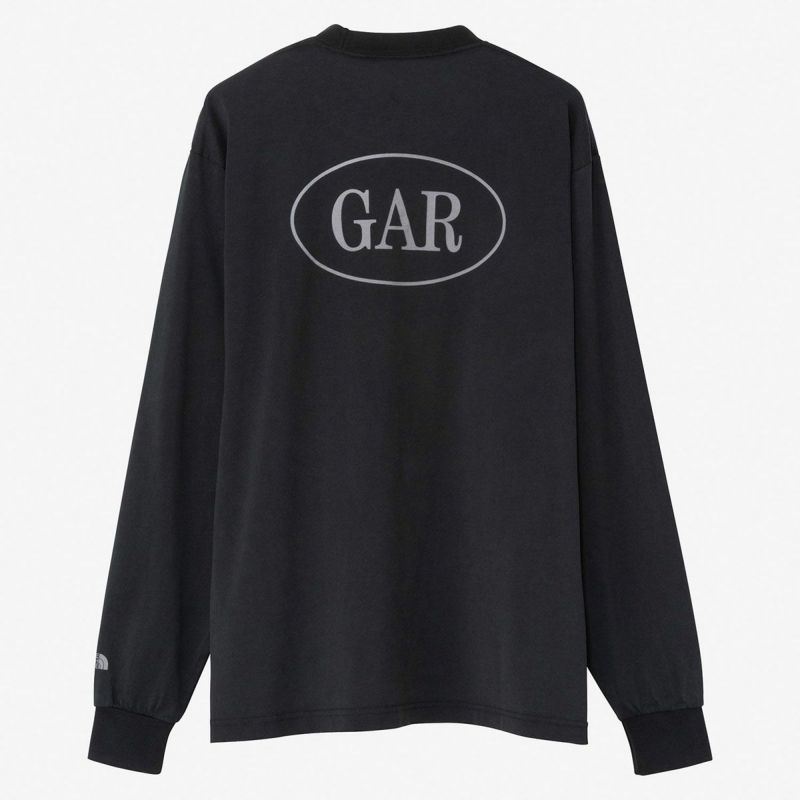 ザ・ノース・フェイスTHENORTHFACEアウトドアカジュアルウェア長袖TシャツロンTGARタイポグラフィックロングスリーブティーNT32665-Kメンズレディースユニセックス26SP春夏