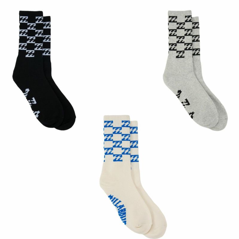 ビラボンBILLABONGサーフィンサーフソックス靴下WAVECHECKERSOCKSBG011945メンズ男性26SP春夏