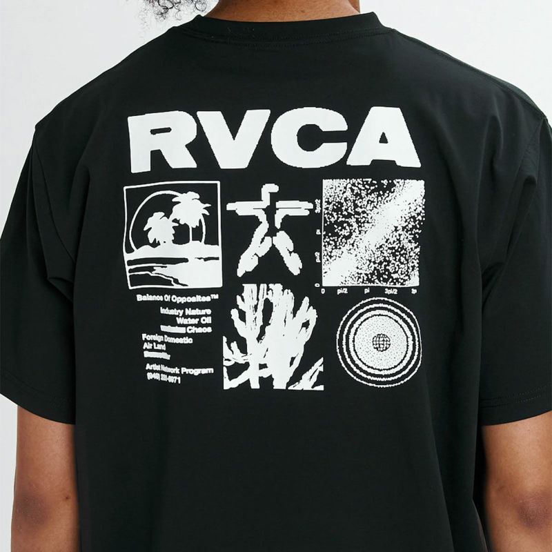 ルーカRVCAサーフィンサーフウェア半袖TシャツPROGLAMSFSTサーフTシャツ水陸両用BG041860メンズ男性26SP春夏