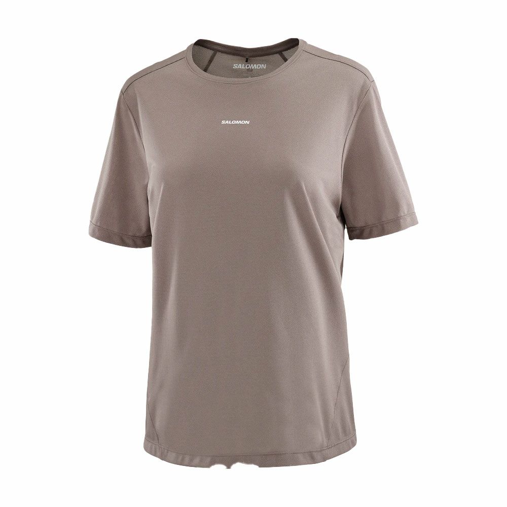 サロモンSALOMONランニングウェア半袖TシャツSHAKEoutCORELC2776000レディース女性26SP春夏