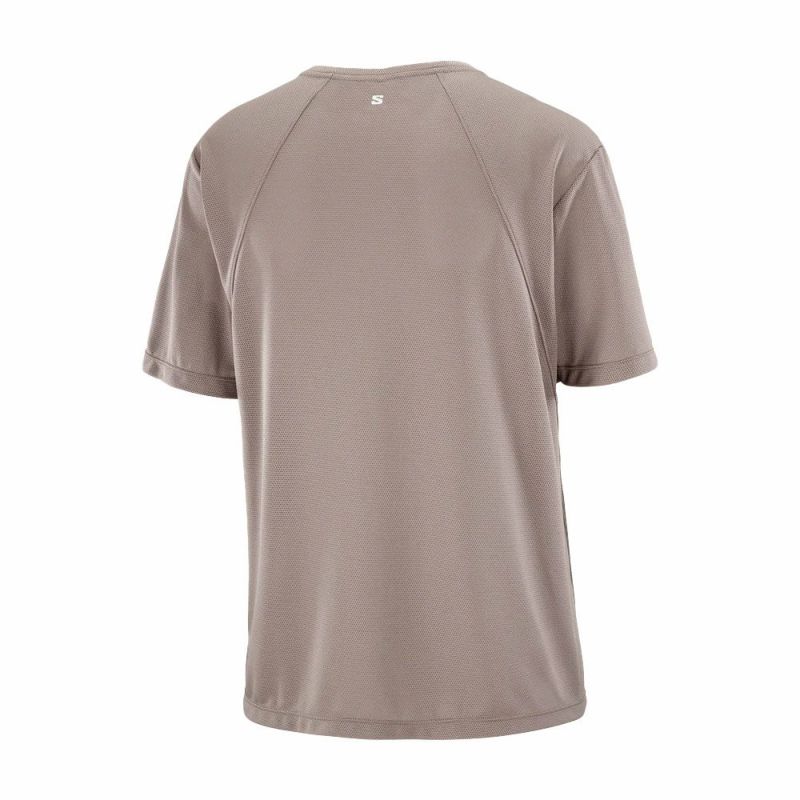 サロモンSALOMONランニングウェア半袖TシャツSHAKEoutCORELC2776000レディース女性26SP春夏