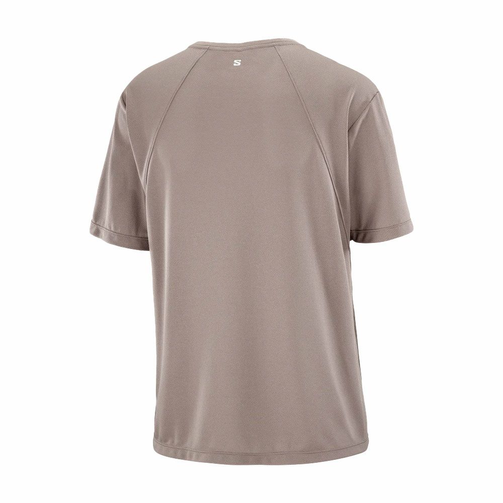 サロモンSALOMONランニングウェア半袖TシャツSHAKEoutCORELC2776000レディース女性26SP春夏