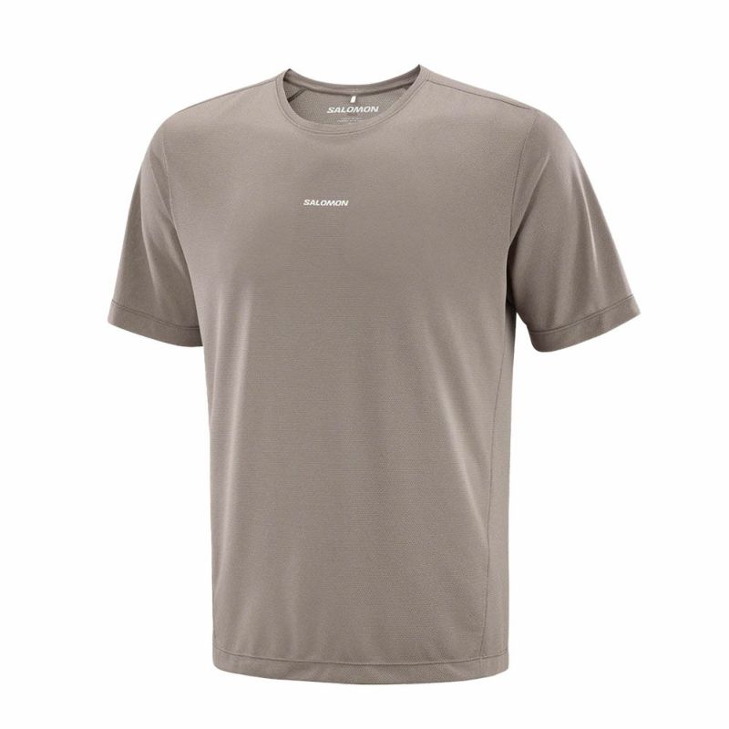サロモンSALOMONランニングウェア半袖TシャツSHAKEoutCORELC2778600メンズ男性26SP春夏