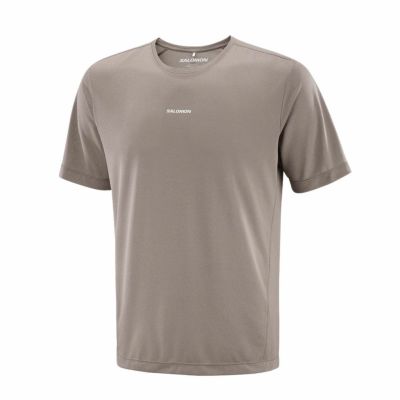サロモンSALOMONランニングウェア半袖TシャツSHAKEoutCORELC2778600メンズ男性26SP春夏