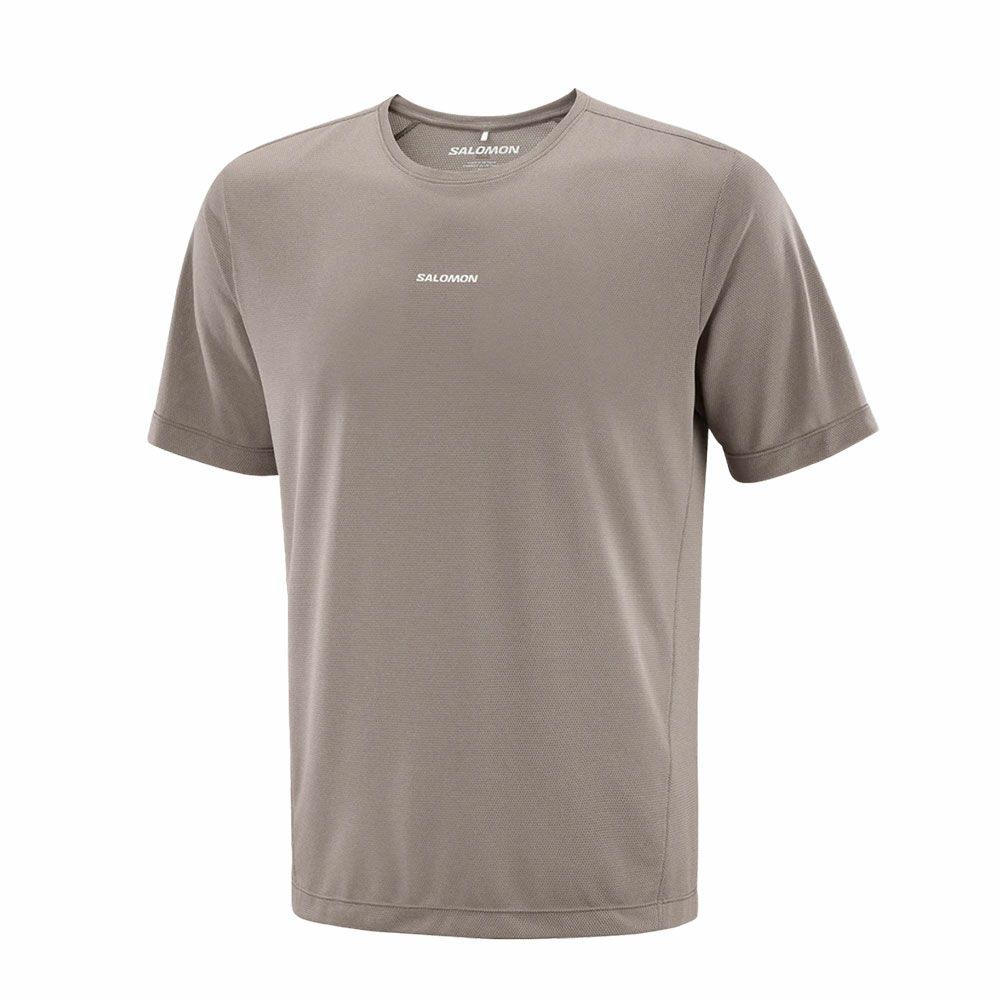 サロモンSALOMONランニングウェア半袖TシャツSHAKEoutCORELC2778600メンズ男性26SP春夏