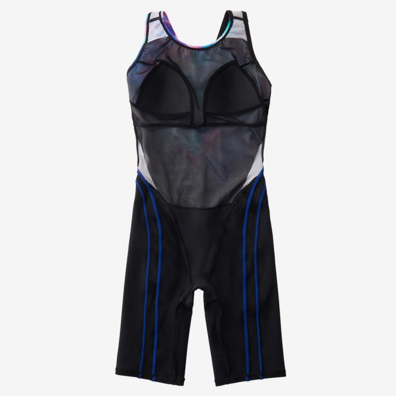 スピードSPEEDOスイムフィットネス競泳水着カラーオブウェーブスルースンニースキンSFW12612-PNレディース女性26S1