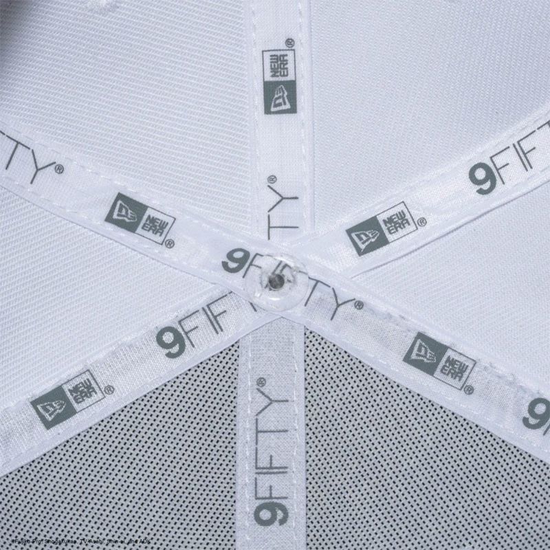 ニューエラNEWERAアウトドアカジュアル帽子キャップ9FIFTYドラえもんGOPLAYGOLFホワイトネイビーバイザー|ゴルフ14935396メンズレディースユニセックス26SP春夏