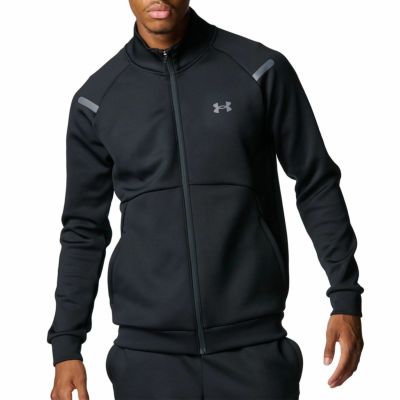 アンダーアーマーUNDERARMOURジムフィットネスヨガウェアアウタージャケットUAアーマーニットトラックジャケットUAARMOURKNITTRACKJACKET6007743-001メンズ男性26SP春夏