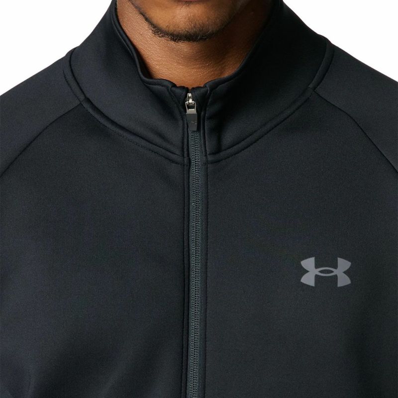 アンダーアーマーUNDERARMOURジムフィットネスヨガウェアアウタージャケットUAアーマーニットトラックジャケットUAARMOURKNITTRACKJACKET6007743-001メンズ男性26SP春夏