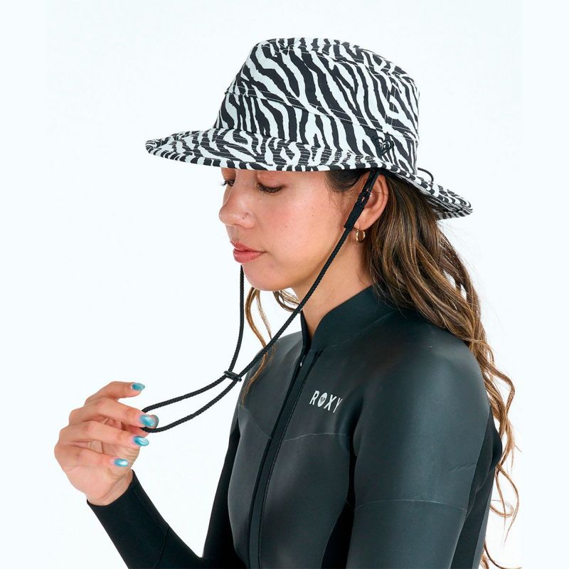 ロキシーROXYサーフィンサーフ帽子ハットWRUVWATERBEACHHATPRTサーフハットRSA261711レディース女性26SP春夏