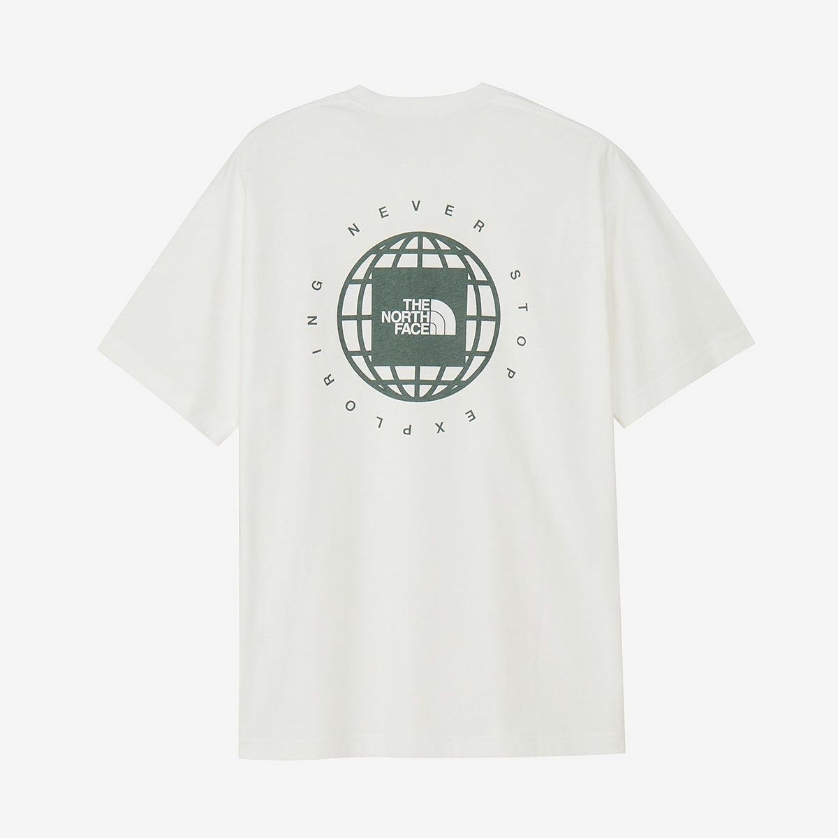 ザ・ノース・フェイスTHENORTHFACEアウトドアカジュアルウェア半袖TシャツショートスリーブジオスクエアロゴティーNT32633-Wメンズレディースユニセックス26SP春夏