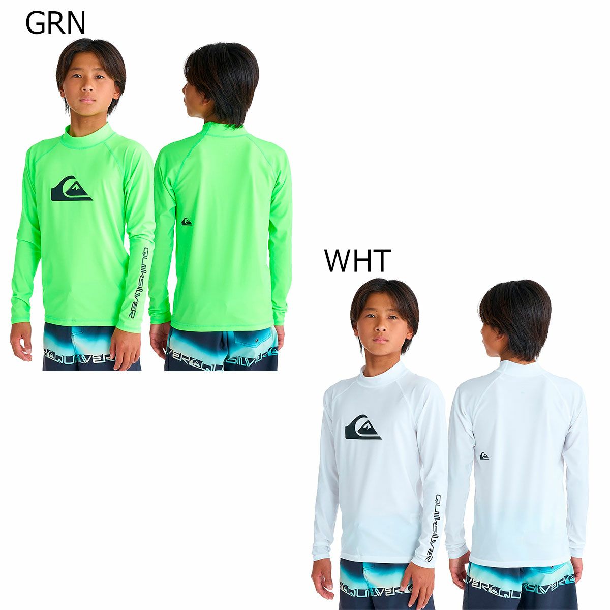 クイックシルバー Quiksilver ジュニア ALL TIME LR YOUTH 長袖