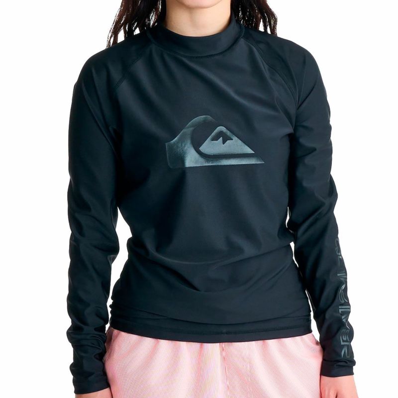 クイックシルバーQuiksilverサーフィンサーフラッシュガードUVカットALLTIMELR長袖ラッシュガードQLY261002メンズレディースユニセックス26SP春夏