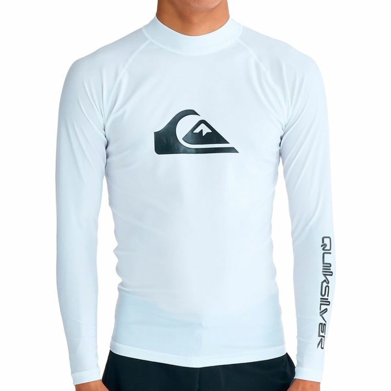 クイックシルバーQuiksilverサーフィンサーフラッシュガードUVカットALLTIMELR長袖ラッシュガードQLY261002メンズレディースユニセックス26SP春夏