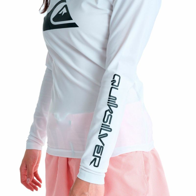 クイックシルバーQuiksilverサーフィンサーフラッシュガードUVカットALLTIMELR長袖ラッシュガードQLY261002メンズレディースユニセックス26SP春夏