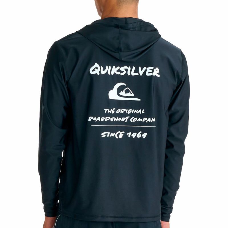 クイックシルバーQuiksilverサーフィンサーフラッシュガードUVカットパーカーHANDDRAWNHOODIE長袖ラッシュガードQLY261004メンズ男性26SP春夏