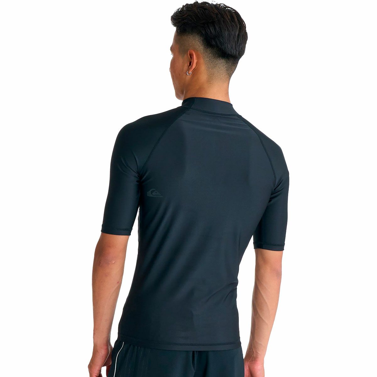 クイックシルバーQuiksilverサーフィンサーフラッシュガードUVカットALLTIMESRハイネック半袖ラッシュガードQLY261006メンズ男性26SP春夏