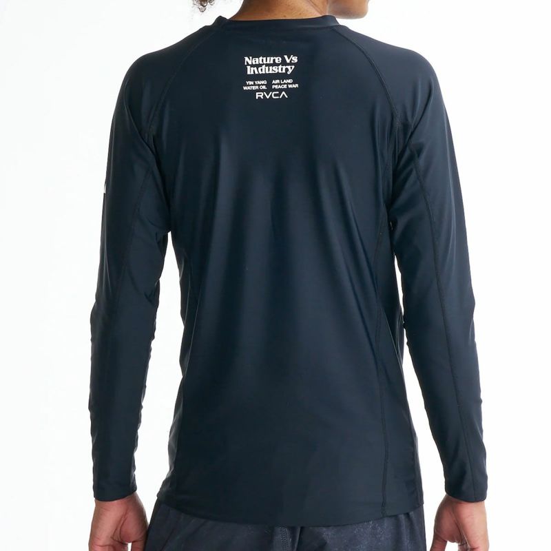 ルーカRVCAサーフィンサーフラッシュガードUVカットVARVCASPORTRASHLS長袖ラッシュガード水陸両用BG041865メンズ男性26SP春夏