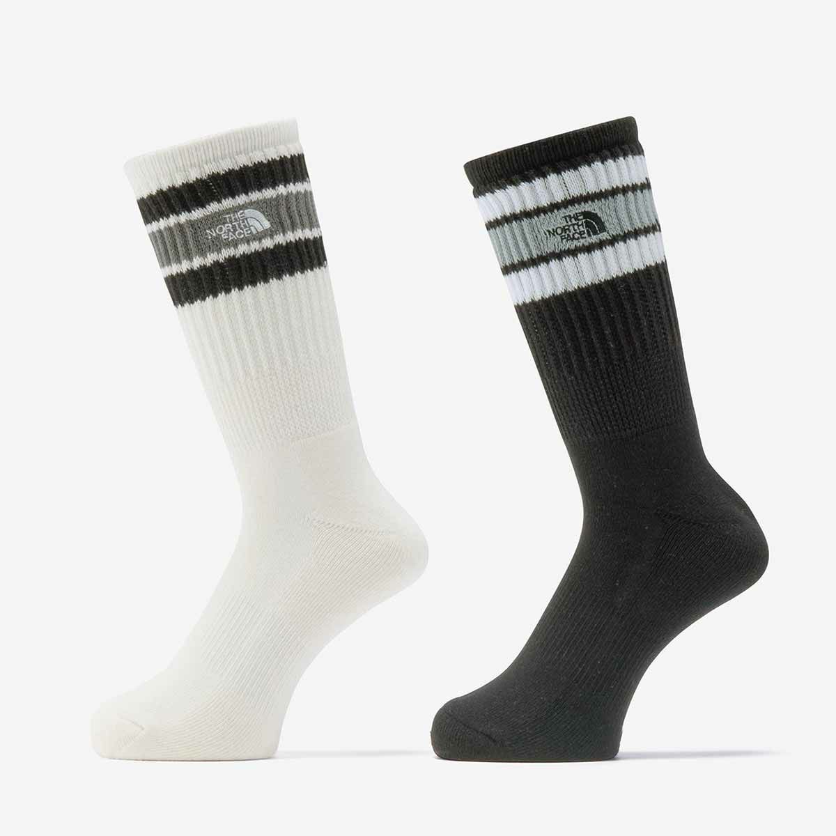 ザ・ノース・フェイスTHENORTHFACEアウトドアカジュアルソックス靴下チューブ2PクルーTUBE2PCREWNN82617-MKメンズレディースユニセックス26SP春夏