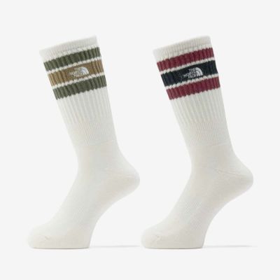 ザ・ノース・フェイスTHENORTHFACEアウトドアカジュアルソックス靴下チューブ2PクルーTUBE2PCREWNN82617-MNメンズレディースユニセックス26SP春夏