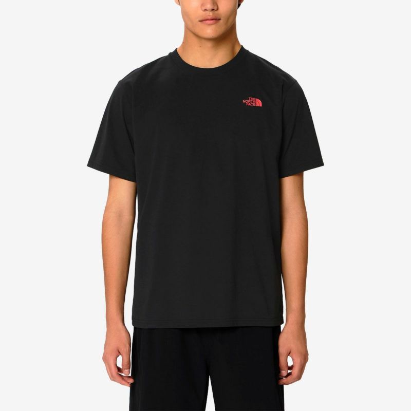 ザ・ノース・フェイスTHENORTHFACEランニングトレーニングウェア半袖TシャツショートスリーブESビヨンドザマップティーNT32684-Kメンズ男性26SS春夏