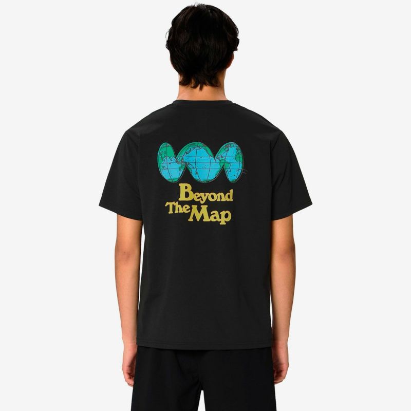 ザ・ノース・フェイスTHENORTHFACEランニングトレーニングウェア半袖TシャツショートスリーブESビヨンドザマップティーNT32684-Kメンズ男性26SS春夏