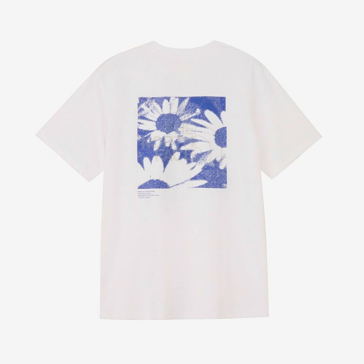 ザ・ノース・フェイスTHENORTHFACEランニングトレーニングウェア半袖TシャツショートスリーブESフラワーボックスロゴティーNT32685-Wメンズ男性26SS春夏