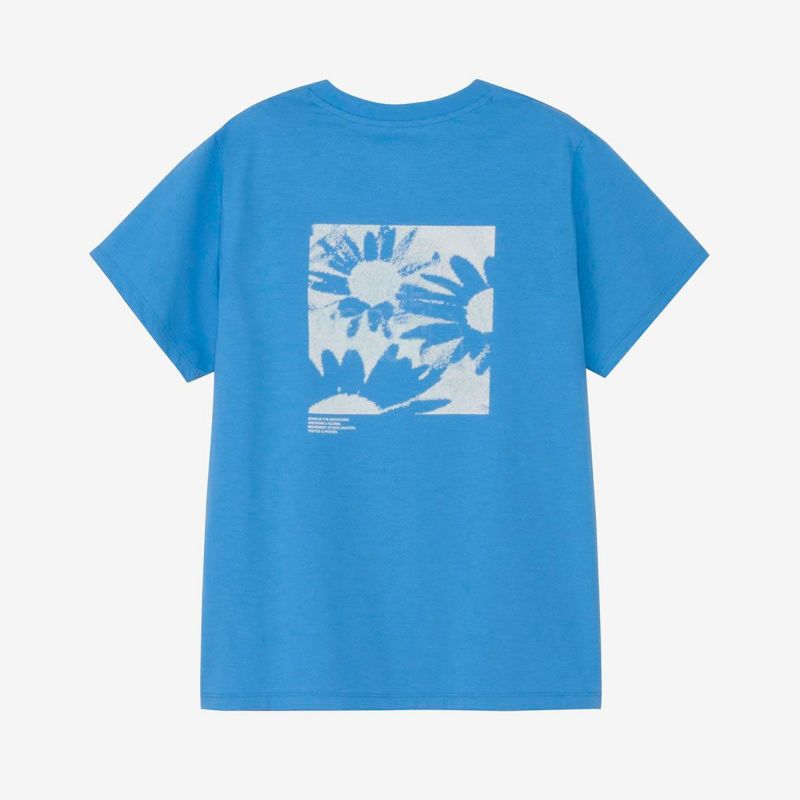 ザ・ノース・フェイスTHENORTHFACEランニングトレーニングウェア半袖TシャツショートスリーブESフラワーボックスロゴティーNTW32685-MNレディース女性26SS春夏