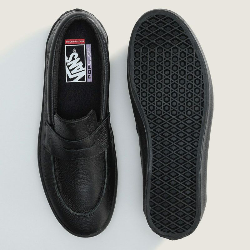 バンズVANSスケボースケートボードスケシュースニーカーシューズ靴SkateLoaferVN000VAQBKAメンズ男性26SP春夏