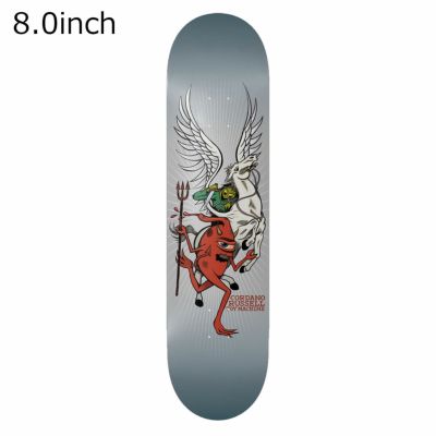 トイマシーンTOYMACHINEスケボースケートボードデッキ板RUSSELLPEGASUS8.0D1294