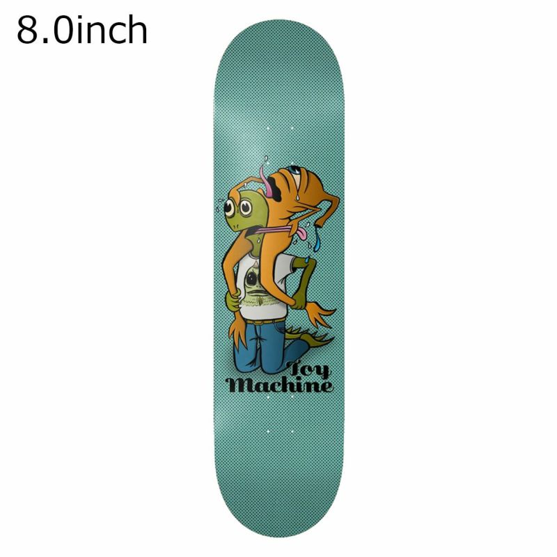 トイマシーンTOYMACHINEスケボースケートボードデッキ板TURTLEBOYFIGHT8.0D1297