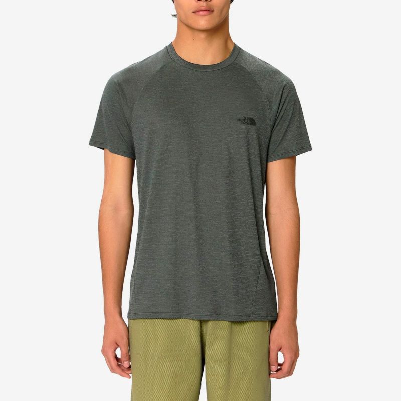 ザ・ノース・フェイスTHENORTHFACEランニングトレーニングウェア半袖TシャツショートスリーブクリスプアクションクルーNT12685-ZCメンズ男性26SS春夏